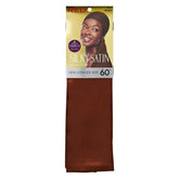 RED BY KISS SILKY SATIN WRAP SCARF BROWN HQ655